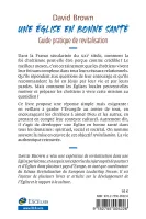 Église en bonne santé (Une)