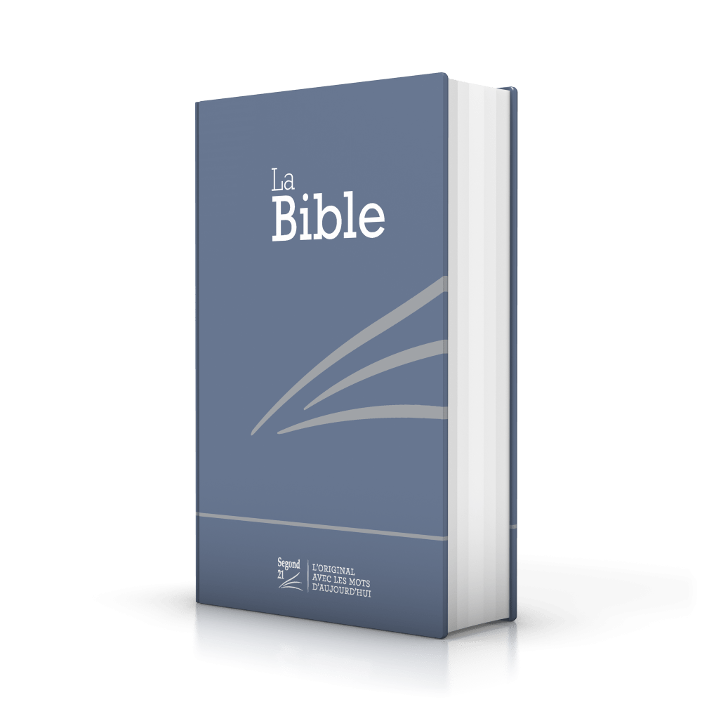 Bible S21 compacte, bleu rigide SG12225