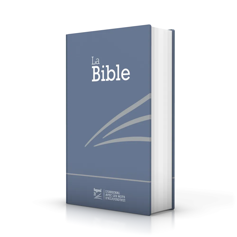 Bible S21 compacte, bleu rigide SG12225