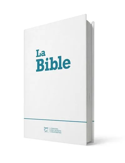 Saintes écritures, Bible blanche Évangélisation SG12240