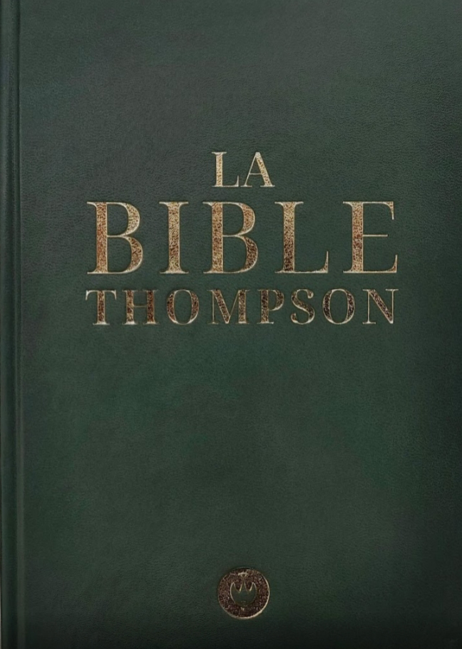 Bible Thompson rigide avec onglets