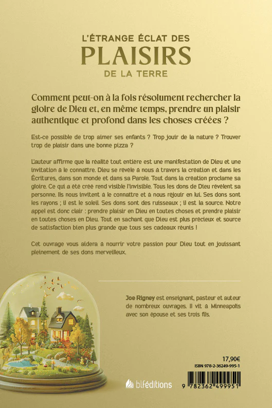 L'étrange éclat des plaisirs de la terre