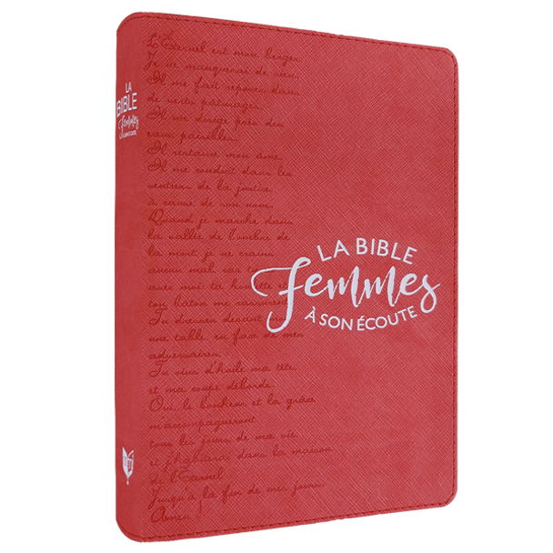 Bible Femmes à son écoute, Corail & Texte Couverture souple