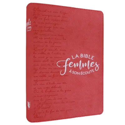 Bible Femmes à son écoute, Corail & Texte Couverture souple