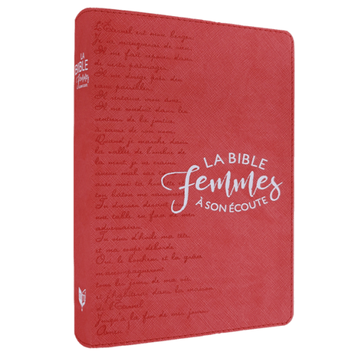 Bible Femmes à son écoute, Corail & Texte Couverture souple