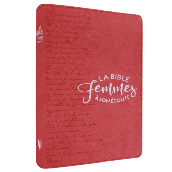 Bible Femmes à son écoute, Corail & Texte Couverture souple
