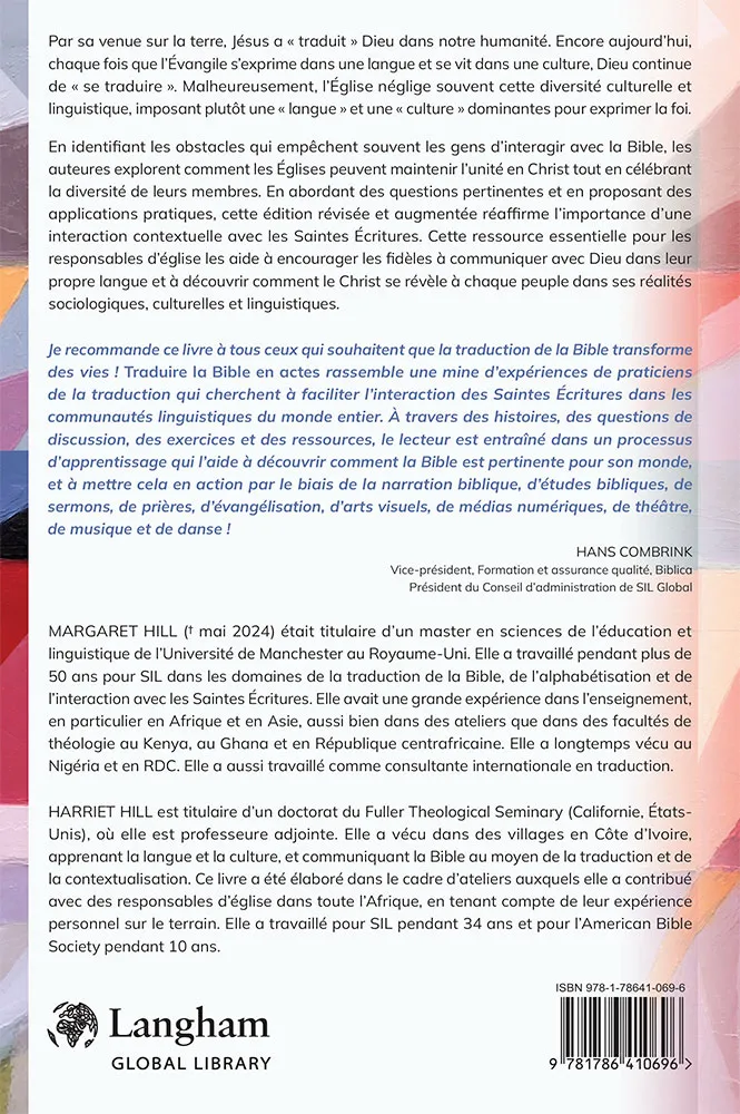 Traduire la Bible en actes. 2e édition