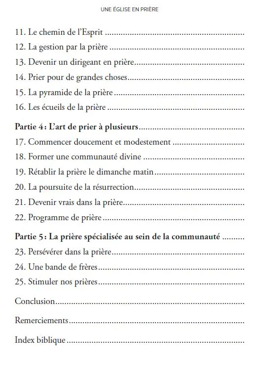 Eglise en prière (Une)