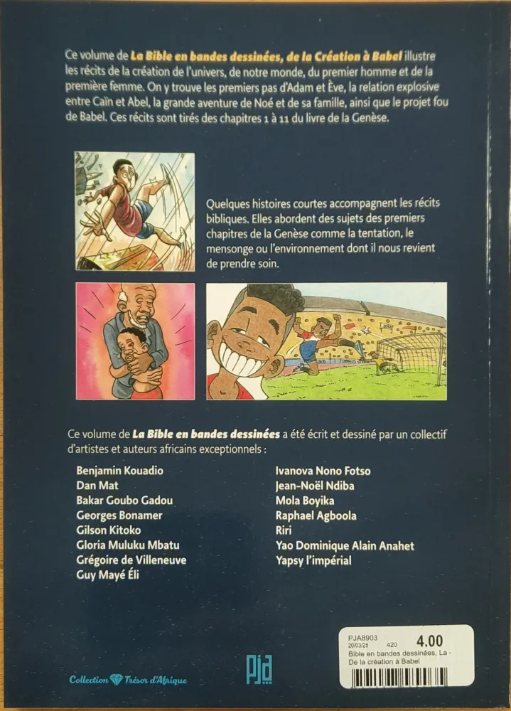 La Bible en BD - Création à Babel