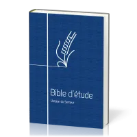 Bible d’étude, version Semeur, souple bleue