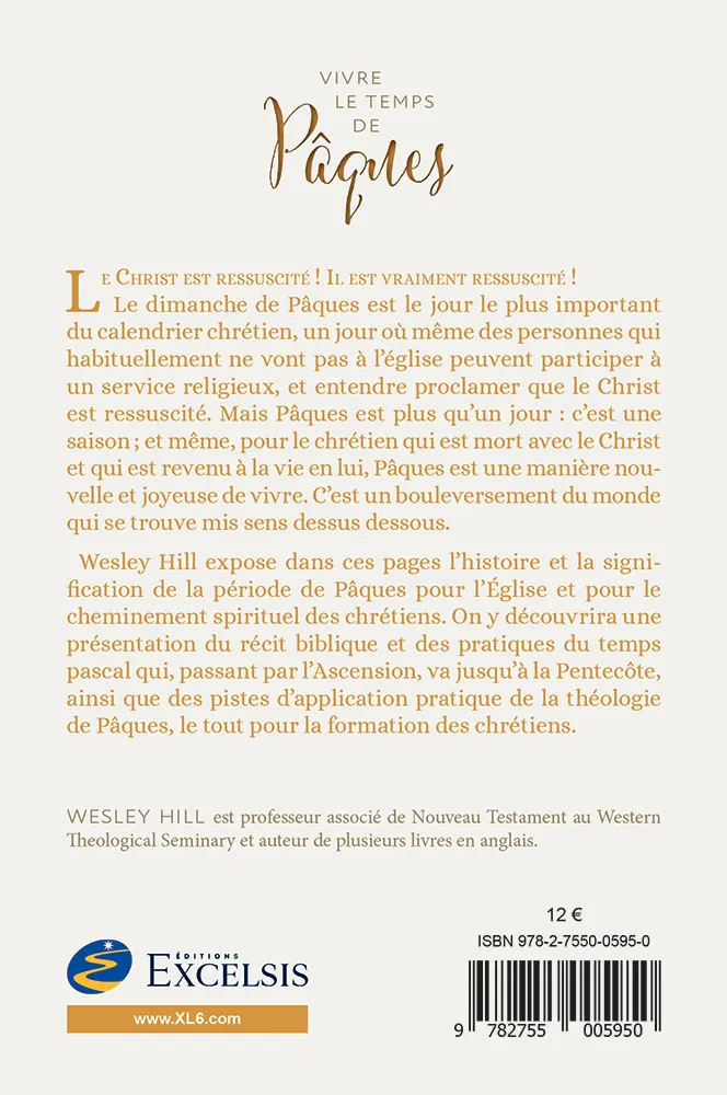 Vivre le temps de Pâques