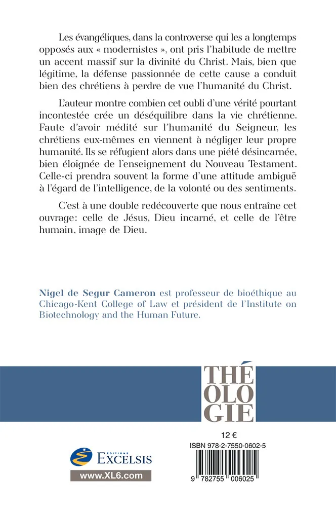 Être pleinement humain (nouvelle édition de Jésus est un homme)