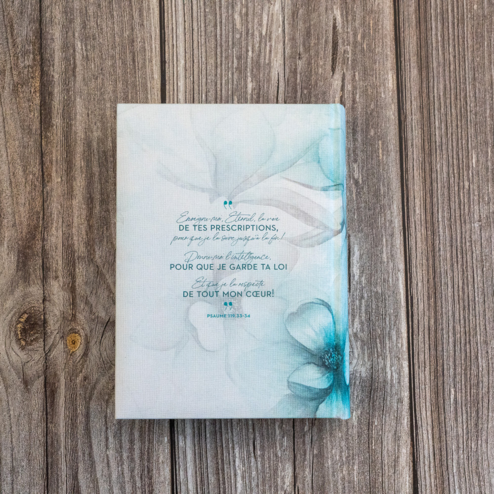 Bible S21 Journal de bord, couverture rigide, toile imprimée motifs