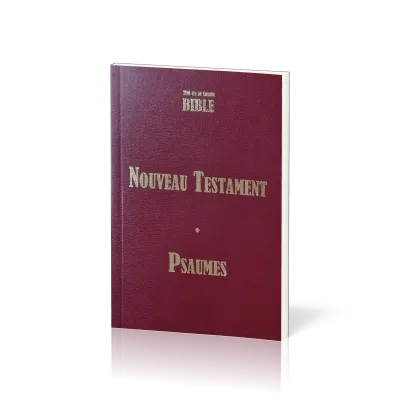 Nouveau Testament LS1910 & Psaumes Évangélisation, souple, grenat