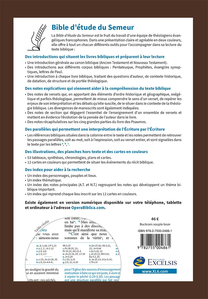 Bible Semeur d'étude souple