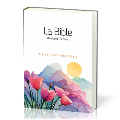 Bible Semeur avec gros caractères semi-souple textile