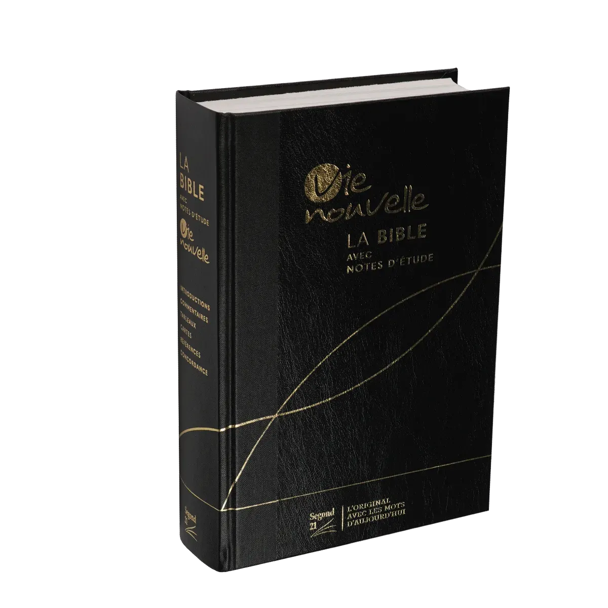 Bible d'étude Vie nouvelle, S21, Noire SG16438