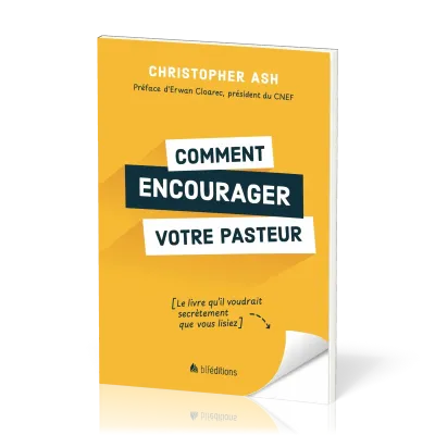 Comment encourager votre pasteur