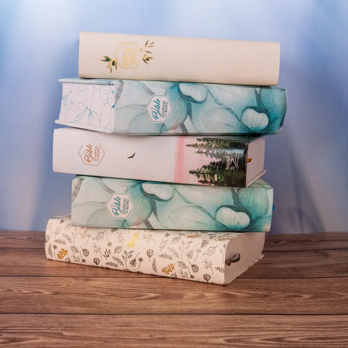 Bible S21 Journal de bord, couverture rigide, toile imprimée motifs