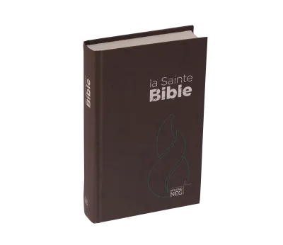 Bible Segond NEG, compacte brun, NEG11218
