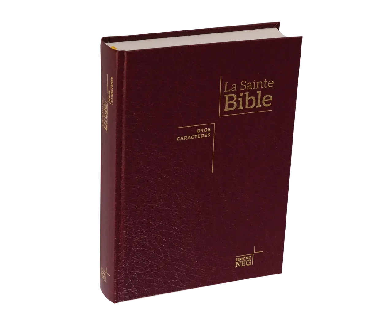 Bible NEG11836, GC, couv. rigide, bordeaux