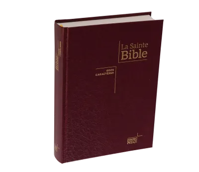 Bible NEG11836, GC, couv. rigide, bordeaux