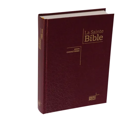 Bible NEG11836, GC, couv. rigide, bordeaux