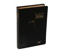 Bible NEG 11899, GC, couv. fibrocuir, tranche or, onglets