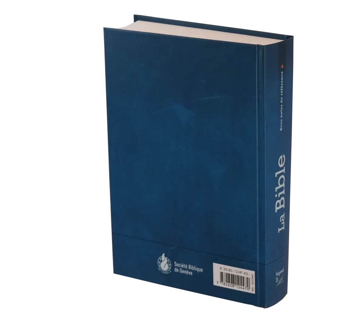 Bible Segond 21 avec notes de référence SG12447