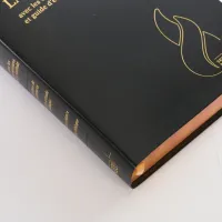 Bible d'étude Segond NEG Scofield, noire tr. or