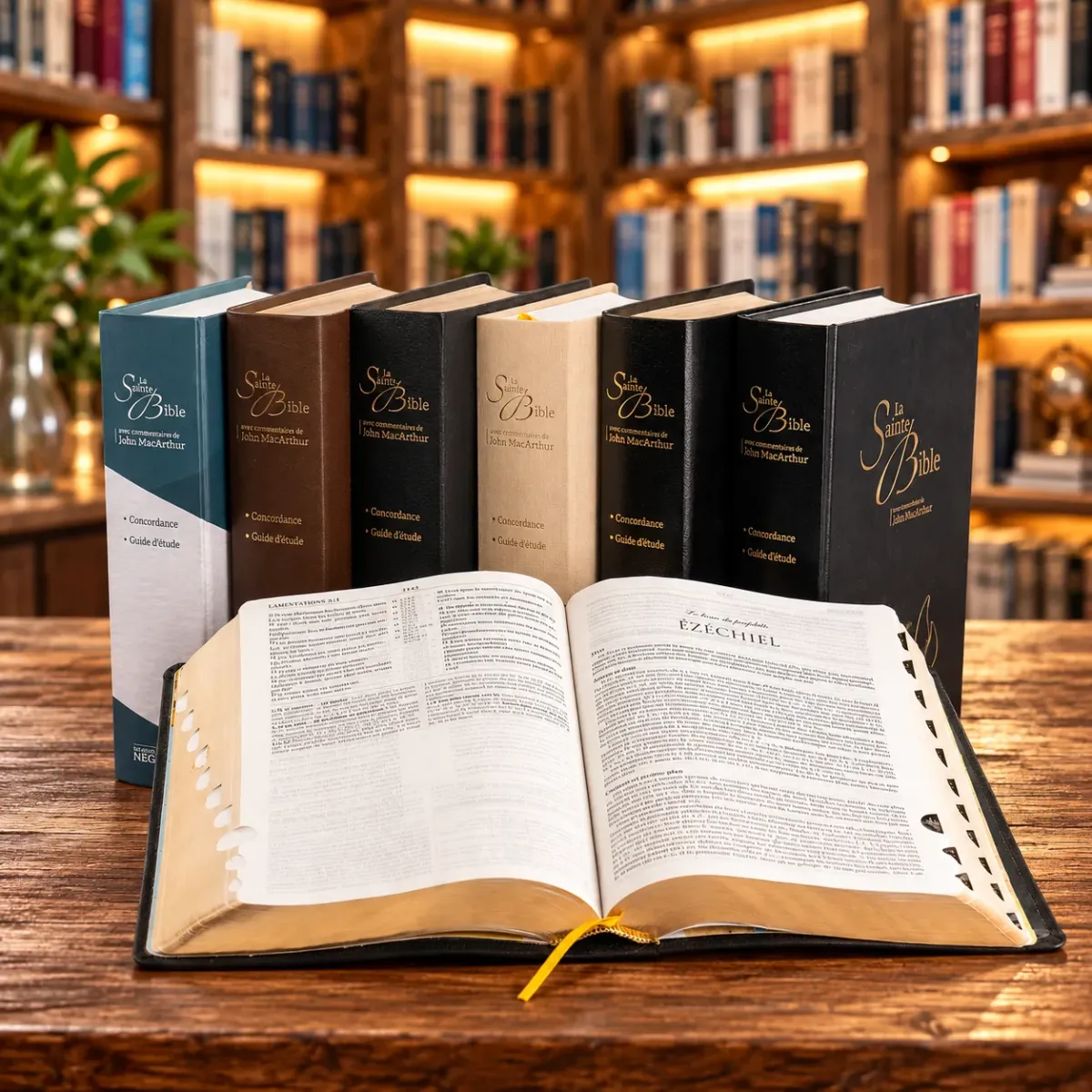Bible d'étude Segond NEG MacArthur