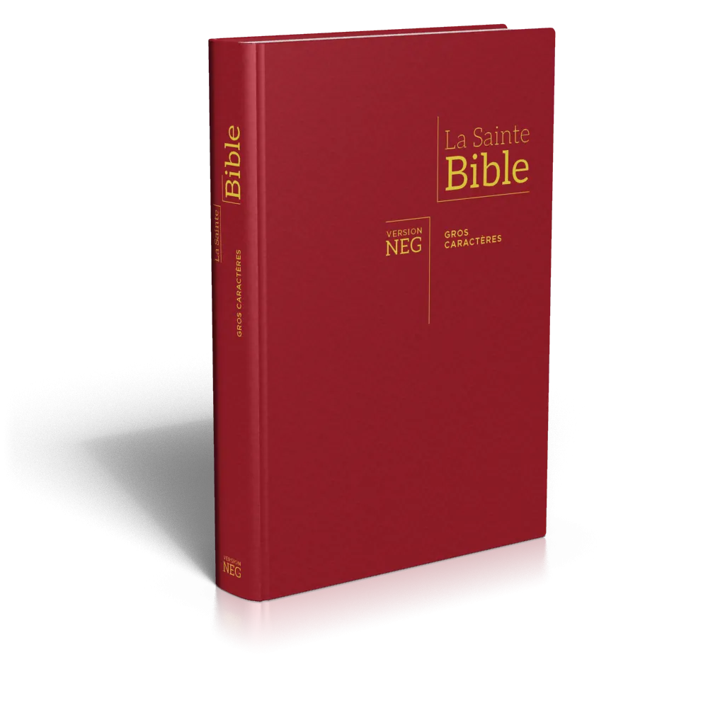 Bible NEG11836, GC, couv. rigide, bordeaux