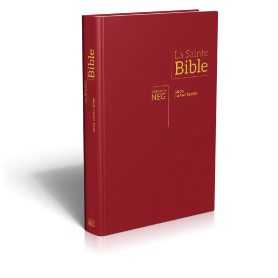 Bible NEG11836, GC, couv. rigide, bordeaux