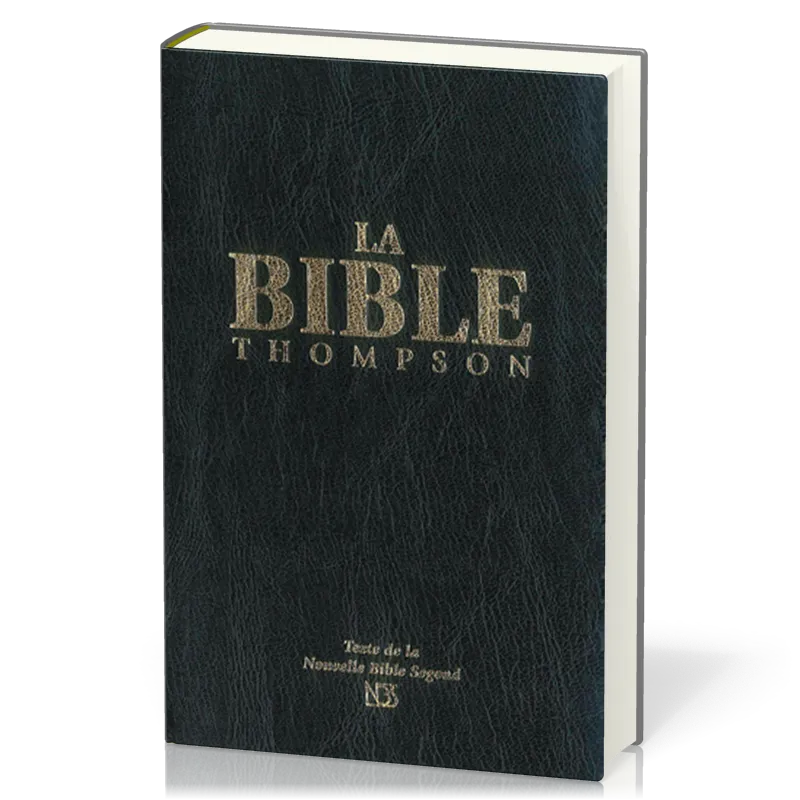 Bible Thompson NBS standard rigide, tranche or