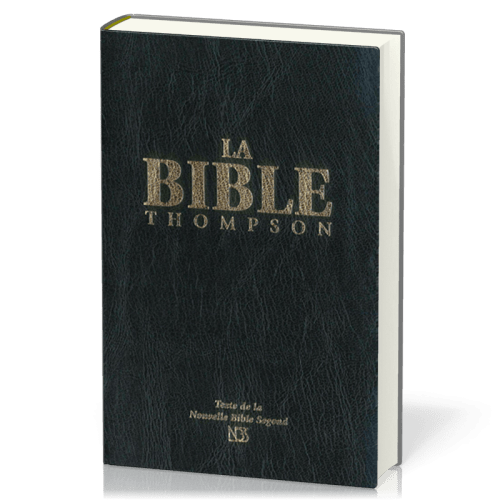 Bible Thompson NBS standard rigide, tranche or