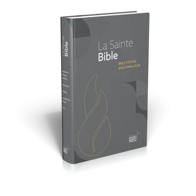 Bible d'étude Segond NEG à parallèles, illustrée NEG14311