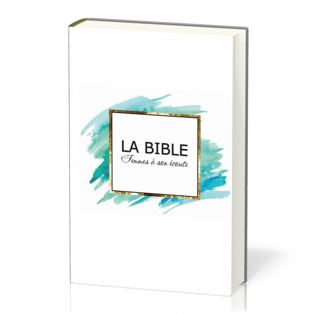 Bible Femmes à son écoute, Aqua & Or Couverture rigide