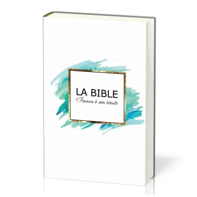 Bible Femmes à son écoute, Aqua & Or Couverture rigide