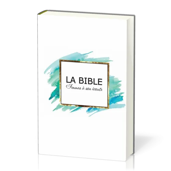 Bible Femmes à son écoute, Aqua & Or Couverture rigide