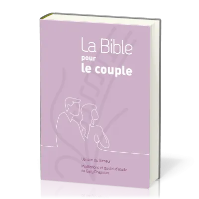 Bible pour le couple, couverture rigide mauve