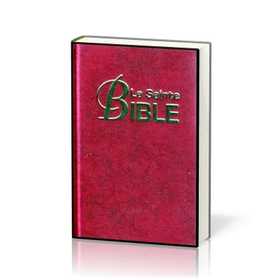 Bible LS1910 Évangélisation, rigide, grenat