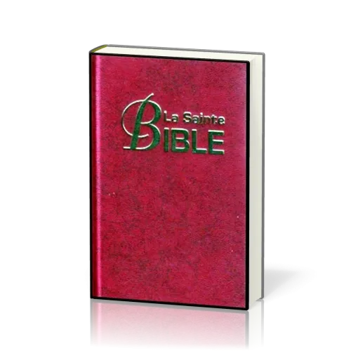 Bible LS1910 Évangélisation, rigide, grenat