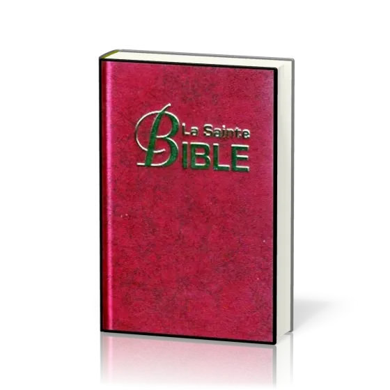 Bible LS1910 Évangélisation, rigide, grenat