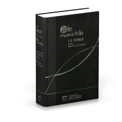 Bible d'étude Vie nouvelle, S21, Noire SG16438