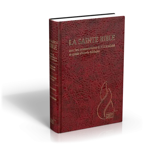 Bible d'étude NEG15333 Scofield Grenat