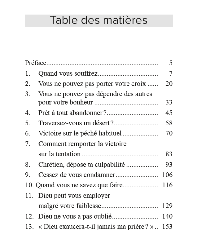 Prêt à tout abandonner ?