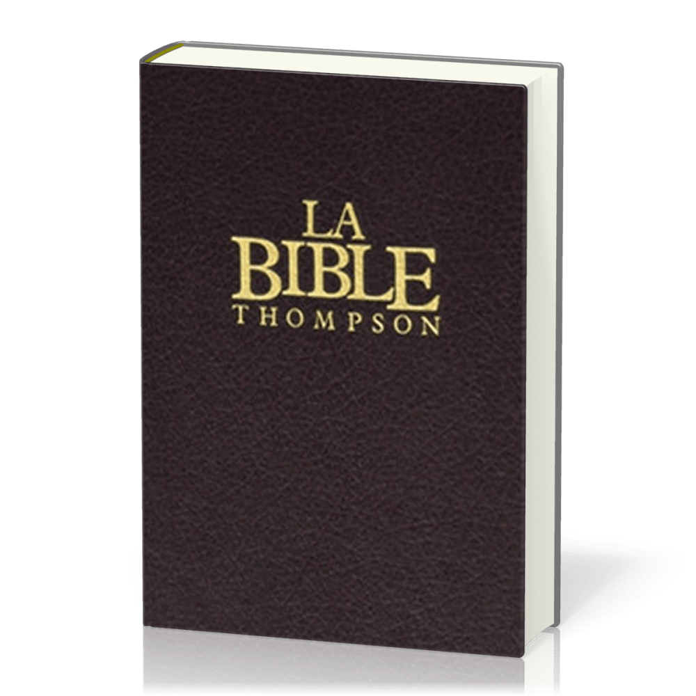 Bible Thompson rigide avec onglets