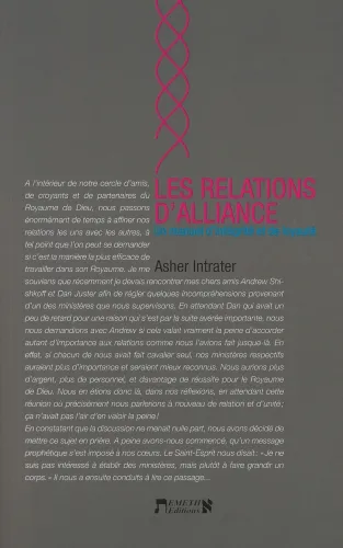 Relations d'alliance (Les)