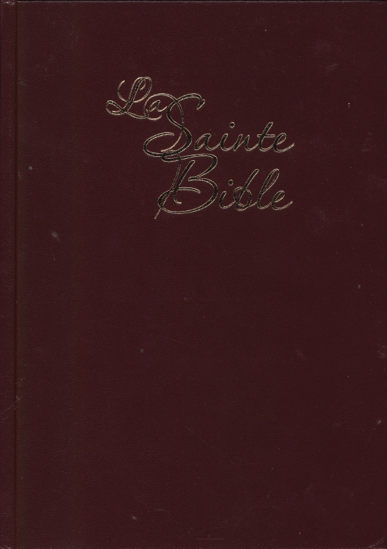 Bible Louis Segond 1910 GC rigide grenat,