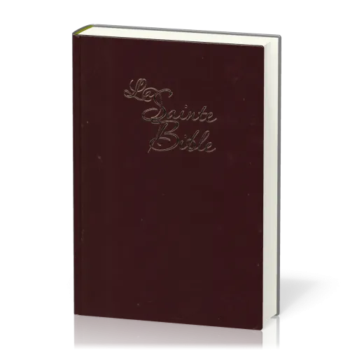 Bible Louis Segond 1910 GC rigide grenat,
